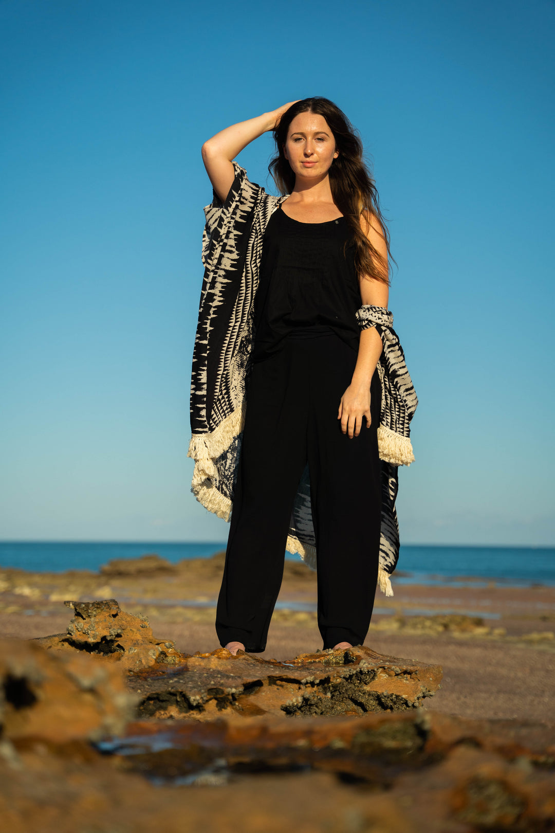 Namastay Women's Kimononew