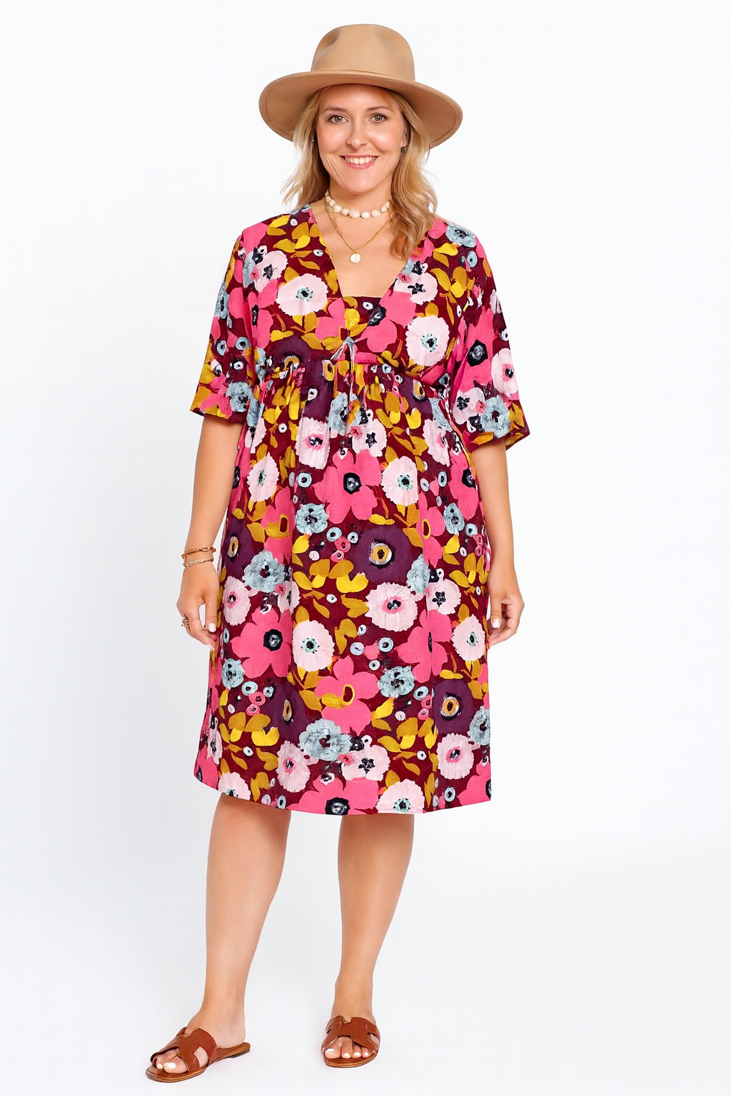 Glenys Dress Pink