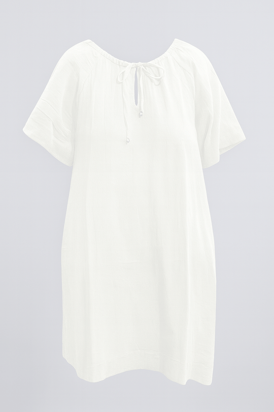 Jill DressStay cool and stylish in the Jill Linen Dress. A relaxed-fit, breathable short sleeve dress perfect for summer days, vacations, or casual outings.