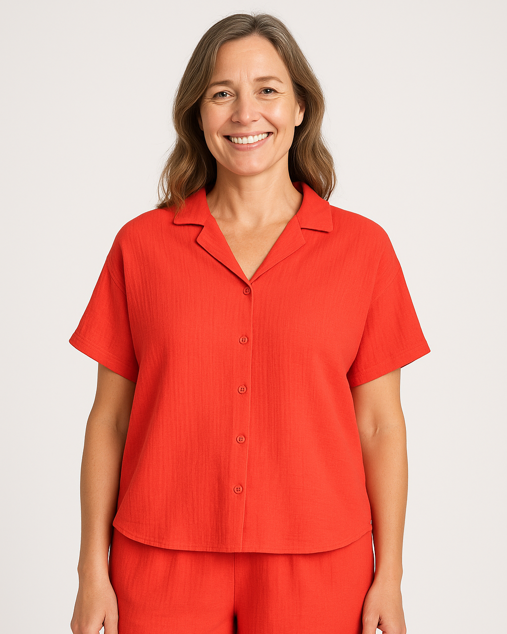Women's Rayon Shirt - Orangetops