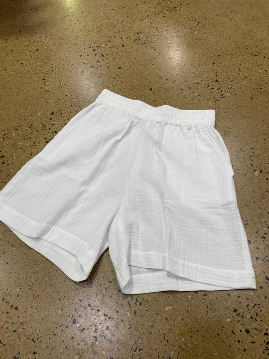 Short Rayon - White