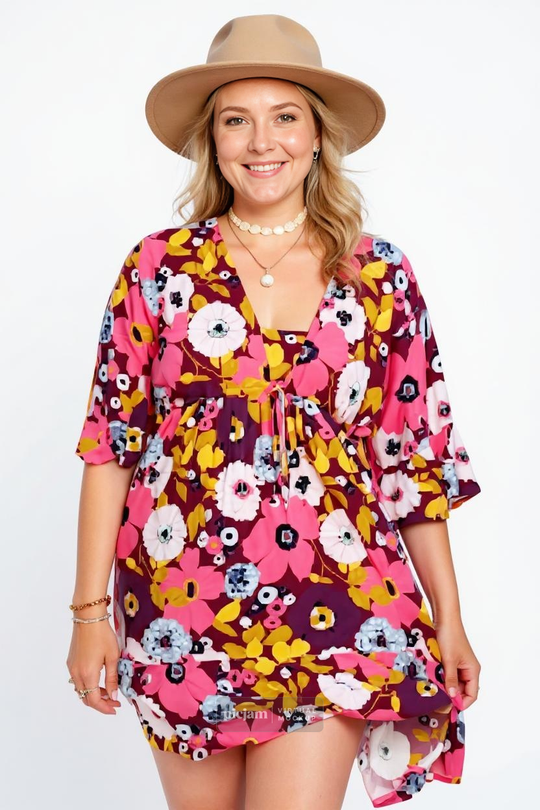 Glenys Dress Pink