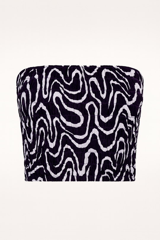 Boob Tube Strapless Bandeau Crop Tank