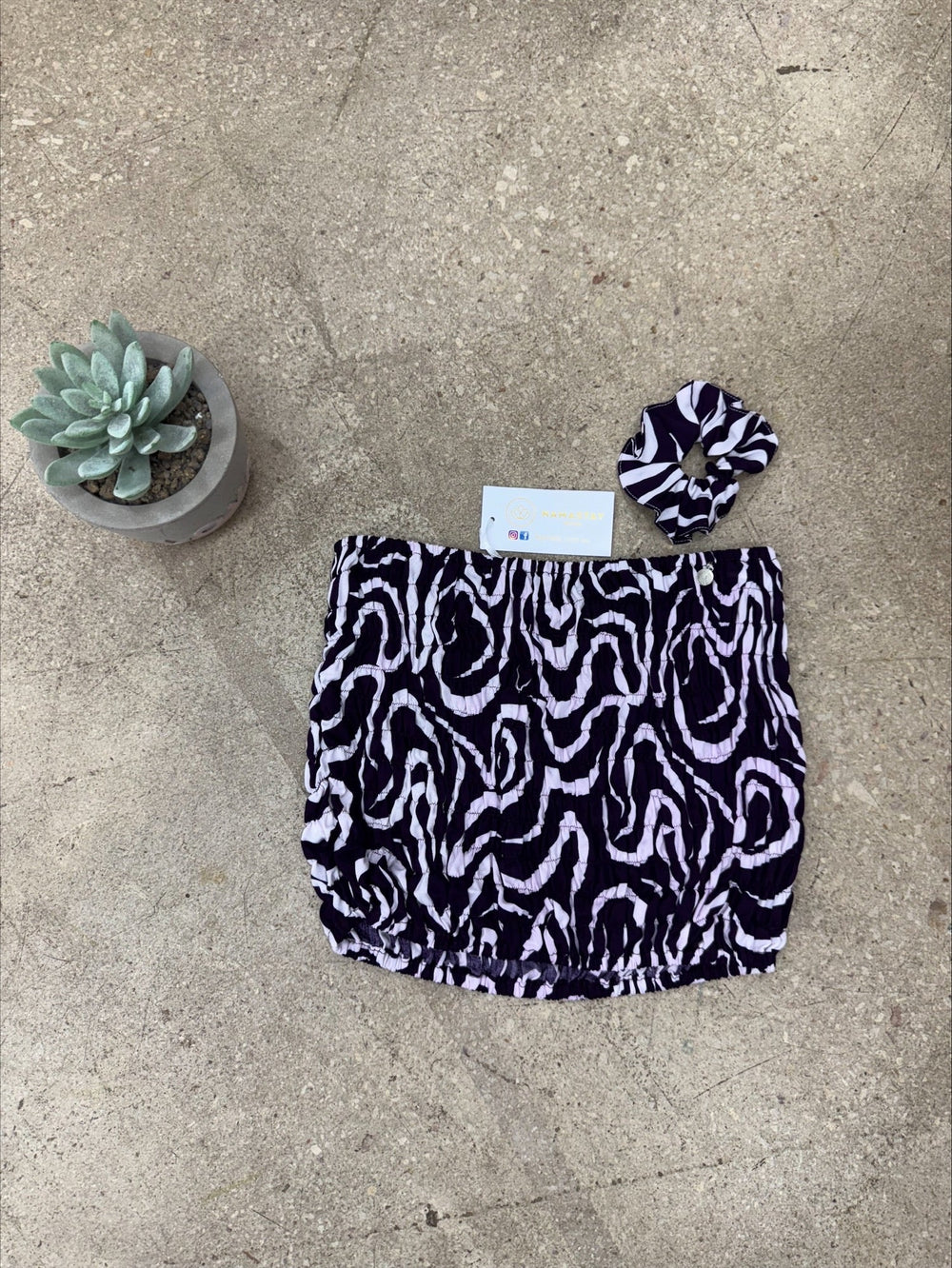 Boob Tube - Purple